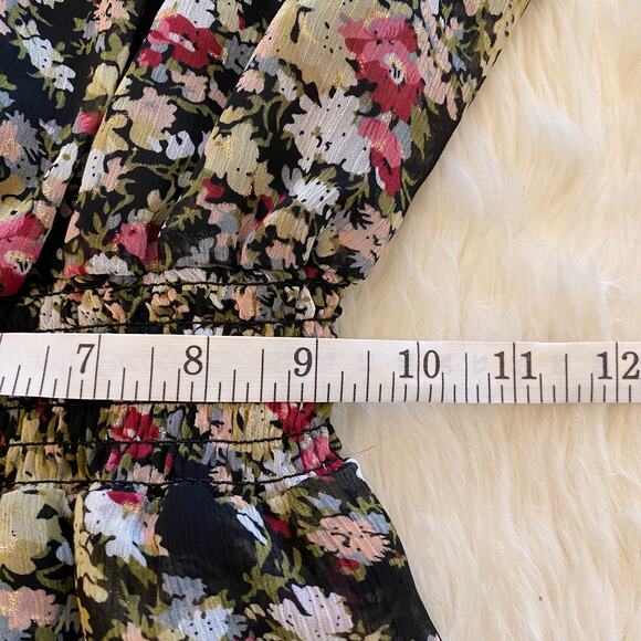 Express Floral Print Off Shoulder Mini Dress XS - Picture 10 of 11